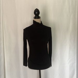 Light black turtleneck
